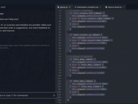 GitHub Copilot chat assisting with refactoring repetitive code in a TypeScript project.
